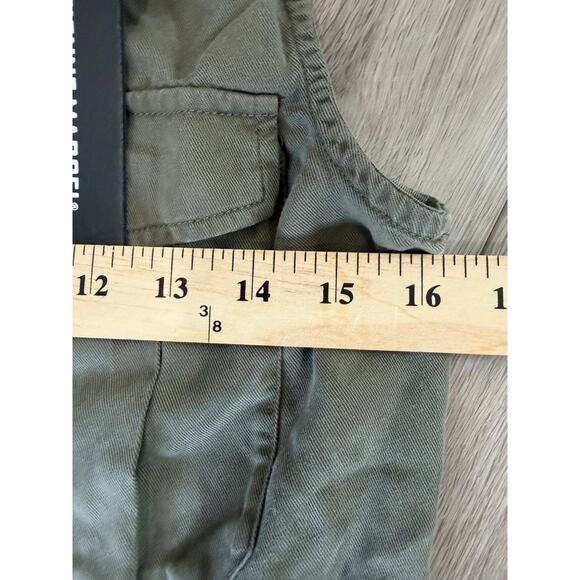 Etienne Marcel Belted Slim Leg Cargo Jumpsuit Tencel Military Aviator Casual XS - Picture 5 of 8